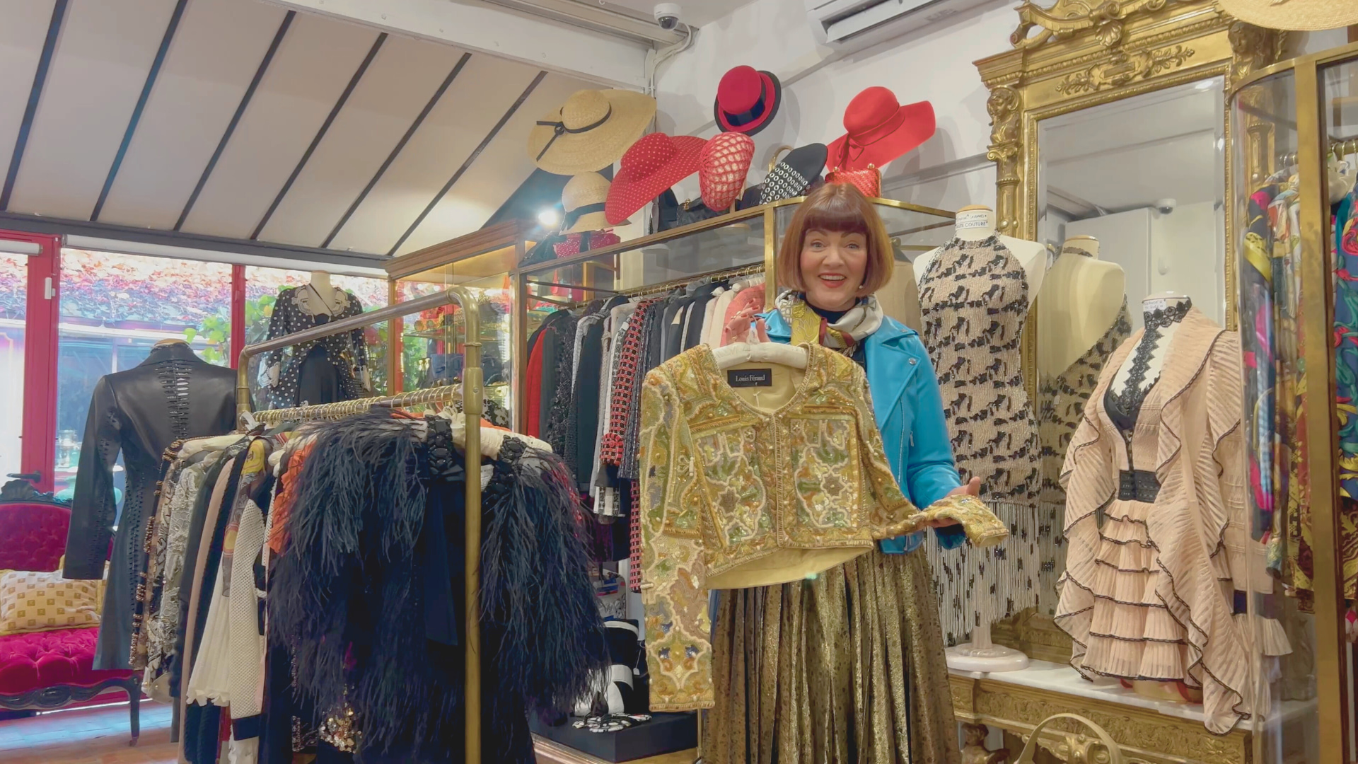 Textile tours of Paris, Ep 1: Vintage Haute Couture Glamour at Les Merveilles de Babelou